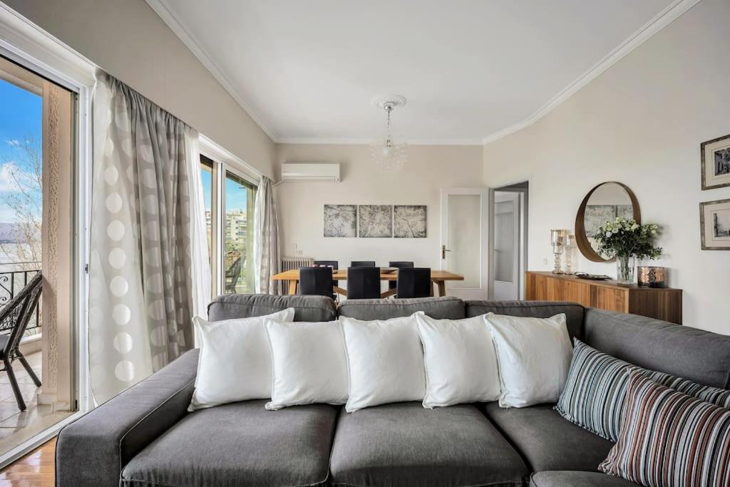 Bright Central Apartment With Splendid Sea View! Chalkida Exterior photo